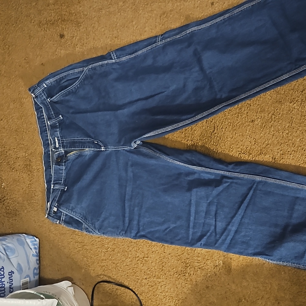 Mens carhartt fr jeans size 38/32
